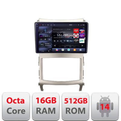 Navigatie Hyundai IX55 2006-2015 Android radio gps internet 8 core QLED 2K 12+256GB 360 Edotec