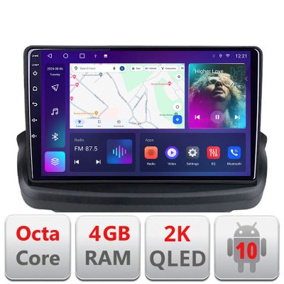 Navigatie Hyundai Genesis Android Octa Core Ecran 2K QLED GPS 4G 4+32GB 360 KIT-GENESYS+EDT-E409-2K