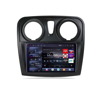 Navigatie Dacia Sandero Logan 2012-2020 Edotec Kit-sandero 8 core QLED 2K 12+256GB 360 Android Waze USB Navigatie Internet Youtube Radio