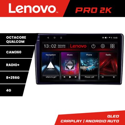 Navigatie Toyota Android radio gps internet 8 core QLED 2K 8+256 360 Lenovo v1
