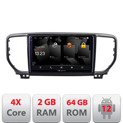 Navigatie Kia Sportage facelift 2019 - 5230-sportage-19 Android Ecran 720P Quad Core 2+64 carplay android auto