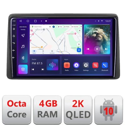 Navigatie Opel Movano Renault Master 2020- Android Octa Core Ecran 2K QLED GPS 4G 4+32GB 360 kit-master+EDT-E410-2K v1