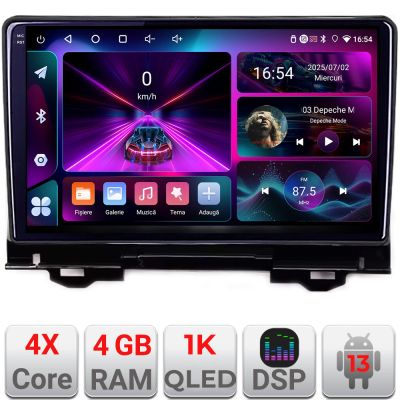 Navigatie Honda HR-V 2022- dedicata Android radio gps internet 4+64 InCell Display 1K kit-hr-022+EDT-E210-RK