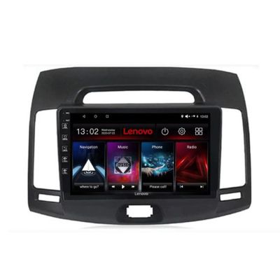 Navigatie Hyundai Elantra 2007-2011 Lenovo Kit-2009 8 core 6+128 GB Android Waze USB Navigatie Internet Youtube Radio