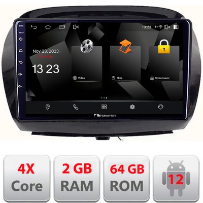 Navigatie dedicata Nakamichi Honda FR-V 2004-2009  Android Ecran 720P Quad Core 2+64 carplay android auto