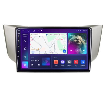Navigatie Lexus RX 2003-2009 C- rx-03 Android Octa Core Ecran 2K QLED GPS 4G 4+32GB 360 kit-rx-03+EDT-E409-2K