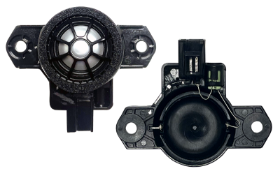 Set 2 Difuzoare tweeter Volvo S/V/XC 2016+, 40 W cu cupolă din titan de 25 mm, Tonuri excelente de înaltă frecvență, Phoenix Gold, ZDSV25T