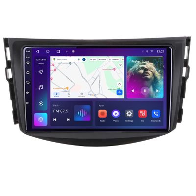 Navigatie Toyota RAV4 C-018 Android Octa Core Ecran 2K QLED GPS 4G 4+32GB 360 KIT-018+EDT-E409-2K