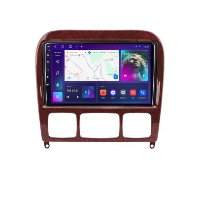 Navigatie Mercedes Clasa S 1998-2005 C-220 Android Octa Core Ecran 2K QLED GPS 4G 4+32GB 360 KIT-220+EDT-E409-2K