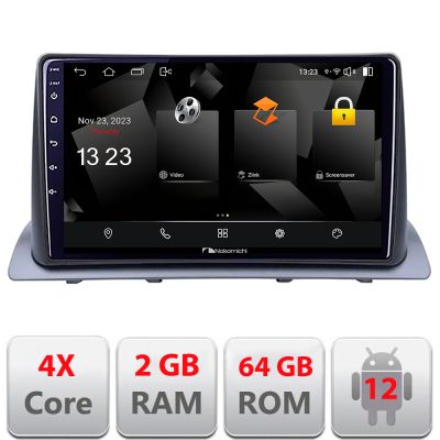 Navigatie Honda CR-V 2023- Nakamichi Android Ecran 720P Quad Core 2+64 carplay android auto NAM5230