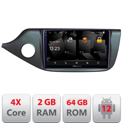 Navigatie Kia Ceed 2012-2018 5230-KI39 Android Ecran 720P Quad Core 2+64 carplay android auto