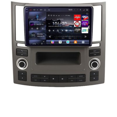 Navigatie Infiniti FX45 2007-2009 Android radio gps internet 8 core QLED 2K 12+256GB 360 fx45-old+EDT-E209 Edotec
