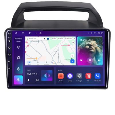 Navigatie Kia Carnival 2006-2014 Android ecran Qled 2K Octa core 4+32 KIT-carnival2006+EDT-E409-2K