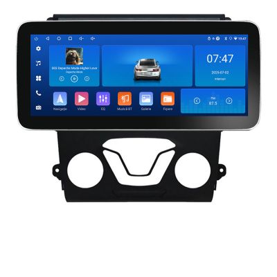 Navigatie Ford Mondeo 2013- K-377 Edotec 4+64 12.3 inch Incell 1K android Wifi 5Ghz gps internet