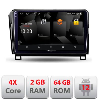 Navigatie Toyota Tundra 2007-2013 Android Ecran 720P Quad Core 2+64 carplay android auto