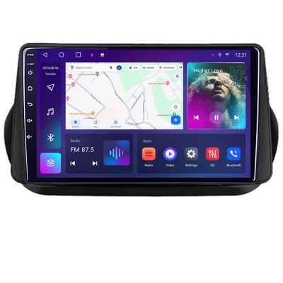 Navigatie Peugeot Bipper, CitroenNemo, Fiat Qubo 2008-2017 Android ecran Qled 2K Octa core 4+32 Kit-bipper+EDT-E410-2K v1