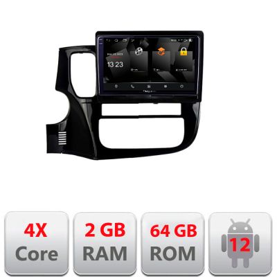 Navigatie Mitsubishi Outlander 2014- 5230-1230 Android Ecran 720P Quad Core 2+64 carplay android auto