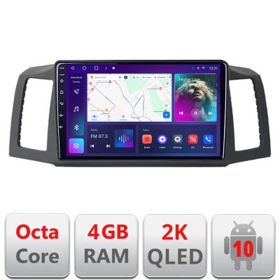 Navigatie Jeep Grand Cherokee 2008-2010 Android ecran Qled 2K Octa core 4+32 Kit-cherokee-2009+EDT-E410-2K