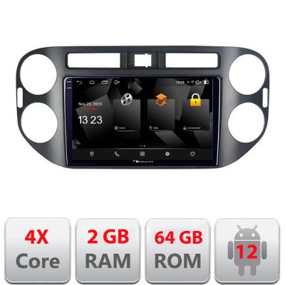 Navigatie VW Tiguan si Golf Plus 2012-2016 Android Ecran 720P Quad Core 2+64 carplay android auto