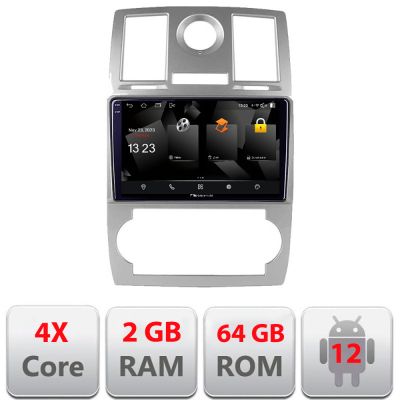 Navigatie Chrysler 300C 2004-2008 5230-CH06 Android Ecran 720P Quad Core 2+64 carplay android auto