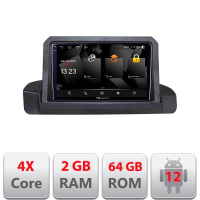 Navigatie BMW Seria 3 E90 fara ecran de fabrica Android Ecran 720P Quad Core 2+64 carplay android auto