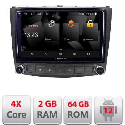 Navigatie Lexus IS 2005-2011 5230- IS Android Ecran 720P Quad Core 2+64 carplay android auto