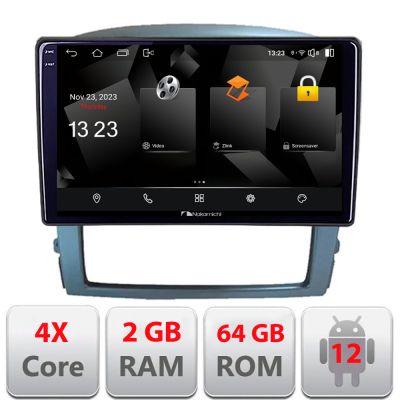 Navigatie Kia Sorento 2006-2009 Android Ecran 720P Quad Core 2+64 carplay android auto