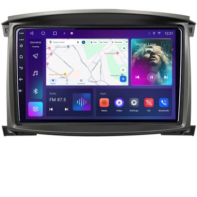 Navigatie Toyota Land Cruiser L100 2002-2006 Android ecran Qled 2K Octa core 4+32 KIT-L105-automatic+EDT-E410-2K