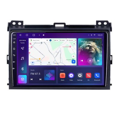Navigatie Toyota Prado 2007- C-456 Android Octa Core Ecran 2K QLED GPS 4G 4+32GB 360 KIT-456+EDT-E409-2K v1