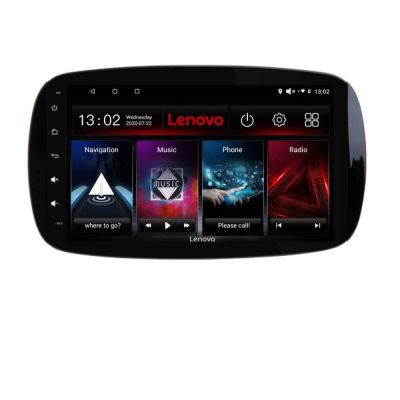 Navigatie Smart For Two 2015- Lenovo Kit-Smart15 4+64 GB Android Waze USB Navigatie Internet Youtube Radio