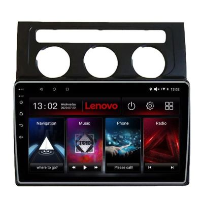 Navigatie VW Touran 2003-2009 clima automata Lenovo Kit-touran2 8 core QLED 2K 8+256 360 Android Waze USB Navigatie Internet Youtube Radio