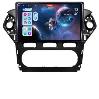 Navigatie Ford Mondeo 2010-2014 Lenovo Kit-MONDEO-CLIMA 8 core QLED 2K 12+256 360 Android Waze USB Navigatie Internet Youtube Radio