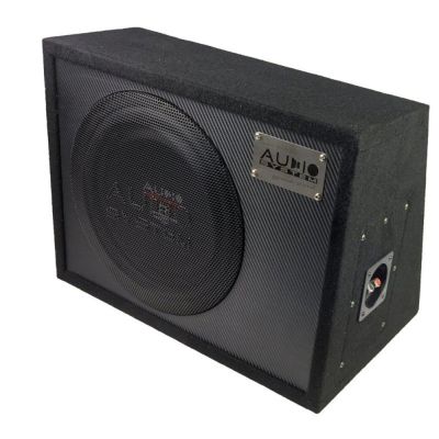 Subwoofer activ flat cu incinta, Audio System, 240 W RMS, 285 W MAX, difuzor 10", bass reflex, cu amplificator incorporat