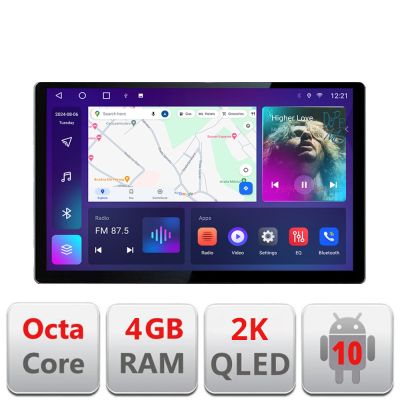 Navigatie dedicata Mazda 3 2004-2009 N-161 Edonav ecran 13" 2K 4+32 Android Waze USB Navigatie 4G 360 Toslink Youtube Radio KI
