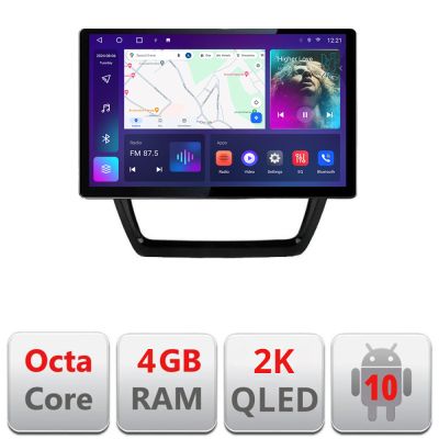 Navigatie dedicata VW Jetta 2011-2018 N-JETTN-15 Edonav ecran 13" 2K 4+32 Android Waze USB Navigatie 4G 360 Toslink Youtube Ra