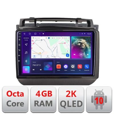 Navigatie VW Touareg 2011-2018 Android Octa Core Ecran 2K QLED GPS 4G 4+32GB 360