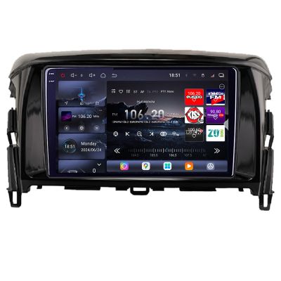 Navigatie Mitsubishi Eclipse Cross 2017- Android radio gps internet 8 core QLED 2K 12+256GB 360 Edotec