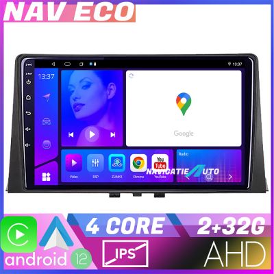 Navigatie Citroen Berlingo 2019-2021 NAVTEC Android Ecran 720P Quad Core 2+32 Carplay  Android auto v2