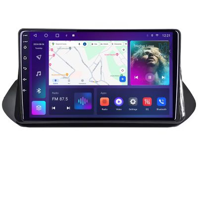 Navigatie Nissan X-trail 2021- dedicata Android QLED octa core 4+64 4G DSP FHD carplay android auto radio gps internet Android kit-x-trail-2021+EDT-E310v3