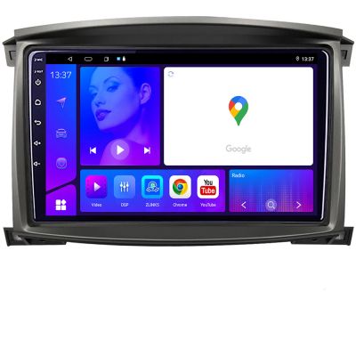 Navigatie Toyota Land Cruiser L100 2002 2006 EDOTEC-LITE Android Ecran 720P Octa Core 8 128 Carplay