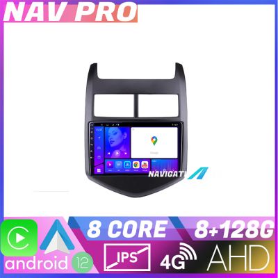 Navigatie Chevrolet Aveo 2010 2013 KIT AVEO10 EDOTEC-LITE Android Ecran 720P Octa Core 8 128 Carplay
