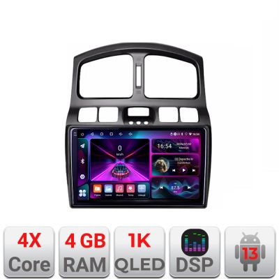 Navigatie Hyundai Santa Fe 2000-2006 Android radio gps internet  4+64 InCell Display 1K Kit-santafe-old+EDT-E209-RK