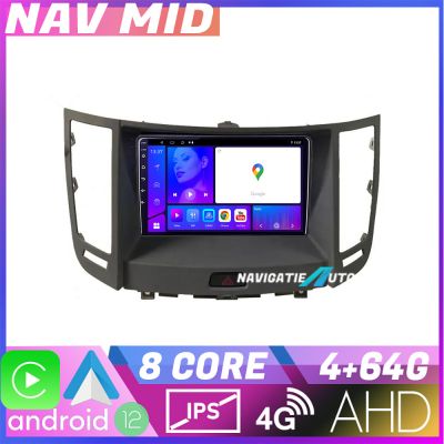 Navigatie Infinity FX intre anii 2009 2012 EDOTEC-LITE Android Ecran 720P Octa Core 4 64 Carplay