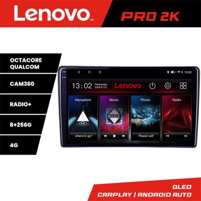 Navigatie VW Passat B5  Lenovo Qled 2K Octa Core 8+256 360 DSP carplay android auto radio gps internet kit-b5-v2+PRO-2K-9-8+256