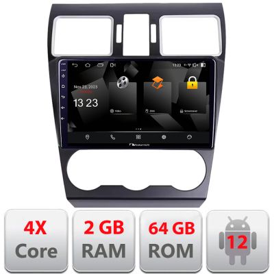 Navigatie Subaru Forester XV Nakamichi Android Ecran 720P Quad Core 2+64 carplay android auto NAM5230