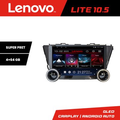 Navigatie Toyota Prius 5 PLus Kit-prius5-plus Lenovo  8 core 4+64 10.5 inch Incell 1K android Wifi 5Ghz gps internet