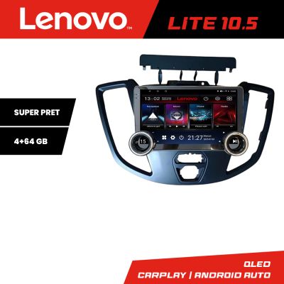 Navigatie Ford Transit 2015-2020 Lenovo  8 core 4+64 10.5 inch Incell 1K android Wifi 5Ghz gps internet  kit-turneo-custom