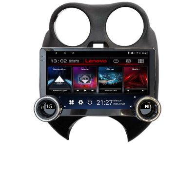 Navigatie Nissan Micra 2010-2014 Lenovo  8 core 4+64 10.5 inch Incell 1K android Wifi 5Ghz gps internet  KIT-micra2010