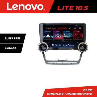 Navigatie Skoda Octavia 2 2005-2013 Manual Kit-005 Lenovo  8 core 4+64 10.5 inch Incell 1K android Wifi 5Ghz gps internet 3