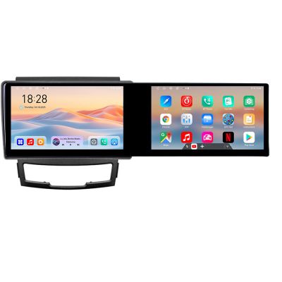 Navigatie Ssangyong Korando 2011- 2013 Kit-159 Edotec 2 ecrane  8 core 4+128 21.6 inch Incell android Wifi 5Ghz gps internet